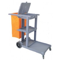 JANITOR CART c/w COVER 